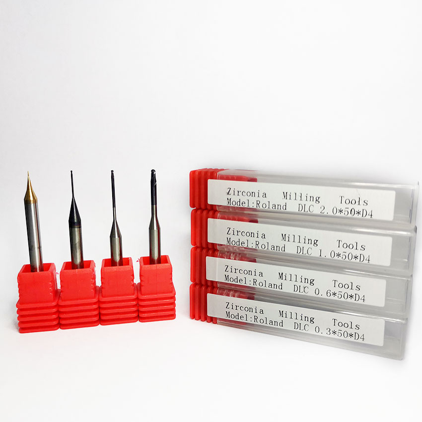 Roland Dwx -52 frese per fresatura cerec con rivestimento diamantato per laboratorio odontotecnico per fresatrice ca Camera