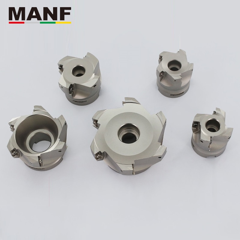 Manf 400R-50/63/80 Gezicht End Mill Haakse Schouder Gezicht Indexeerbare Vlakfrees Efficiënte Verwerking Van china