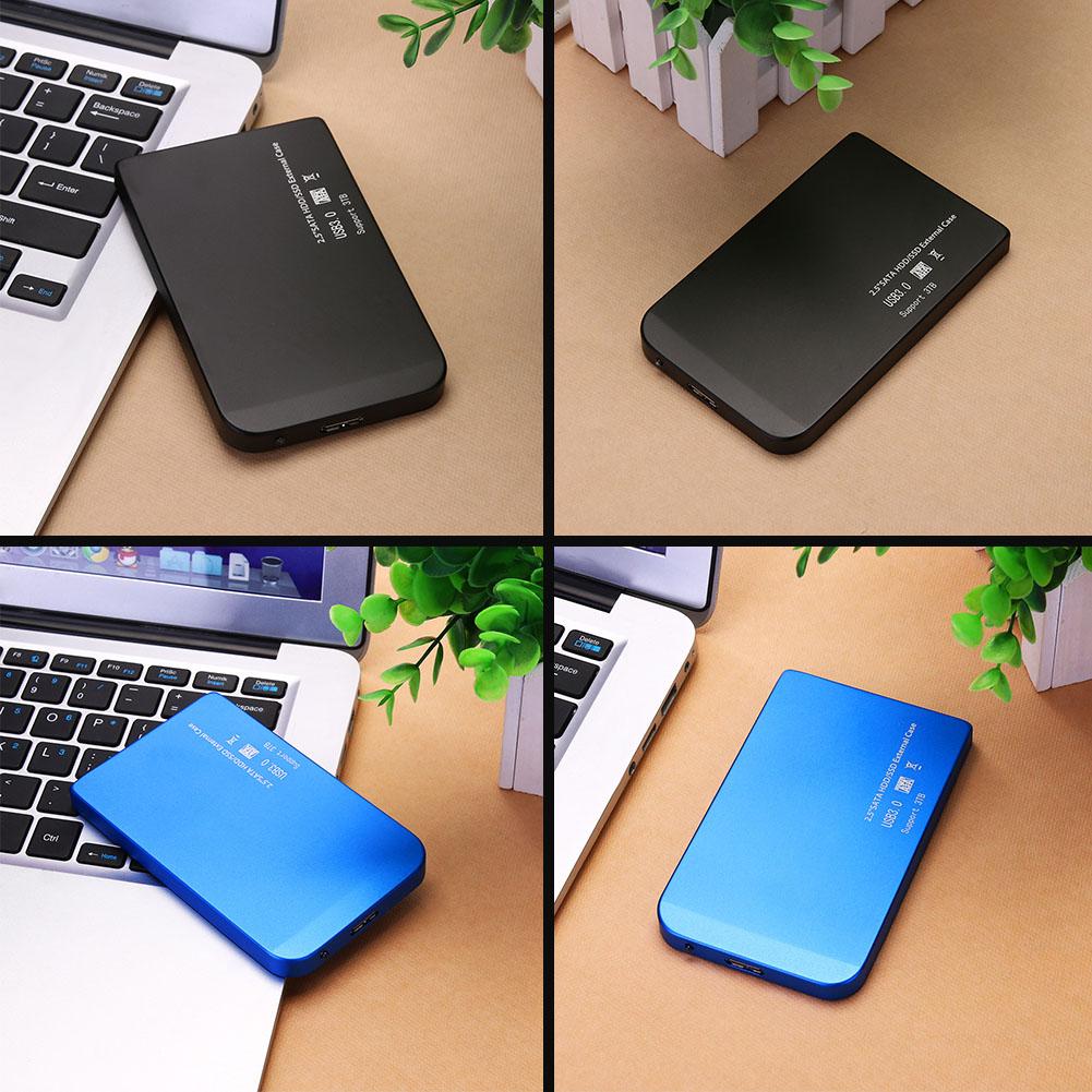 Hdd Case Externe Harde Schijf Behuizing 2.5in Usb 3.0 Ultra Dunne Sata Ssd Hdd Hard Drive Dock Behuizing Case