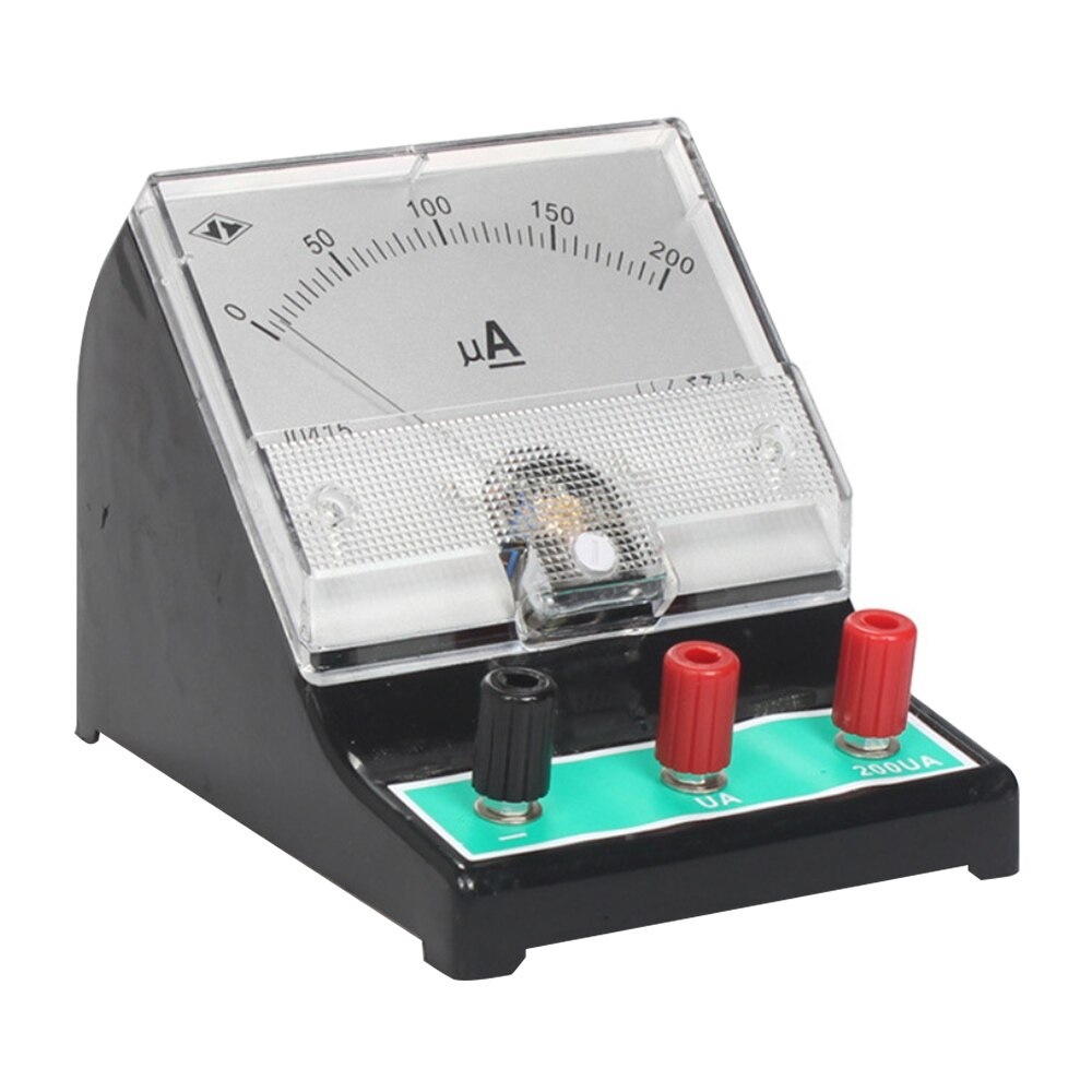 DC Microampere ammeter Grade 2.5 Milliampere meter Middle school physics Teaching demonstration physical experiment meter
