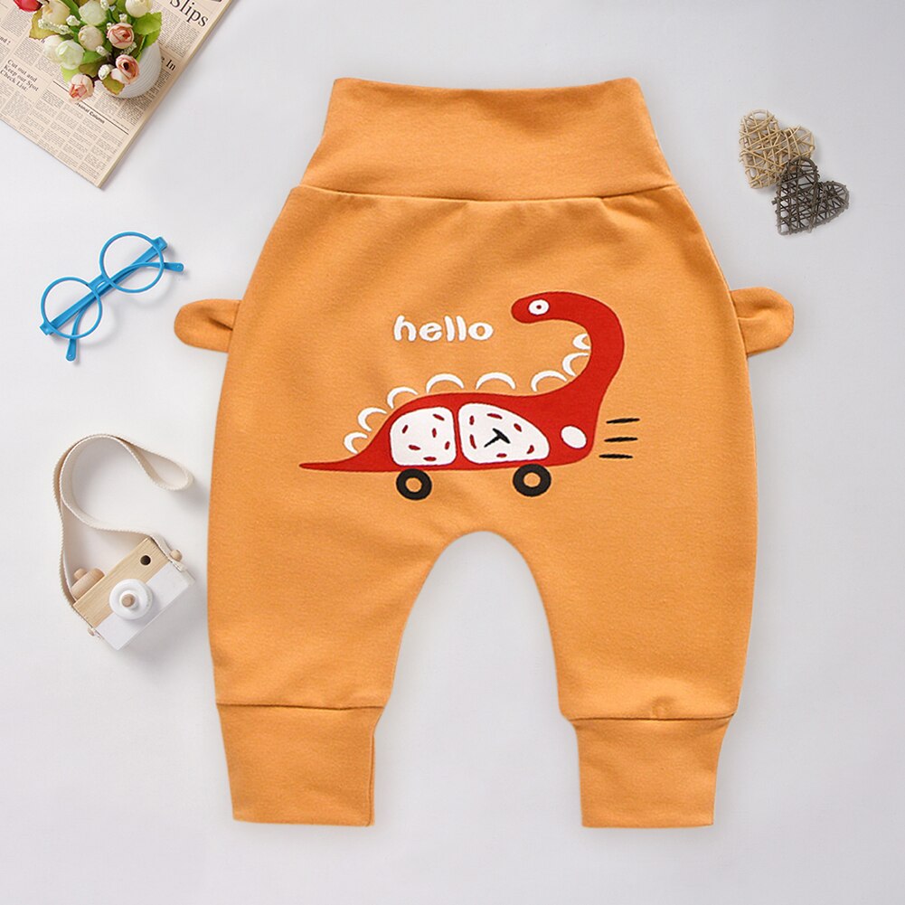 6m-3t baby cartoon print pp broeken kinderen meisjes jongens zomer katoenen harem broeken