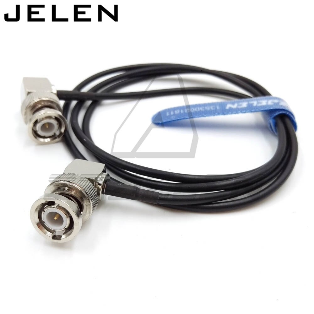 Ultraweiches SDI-Videosignalkabel, SDI-Leitung für Kameramonitor, BNC-Stecker auf BNC-Stecker-Winkelstück, SDI-Zopf. Kamera RF-Koaxialkabel