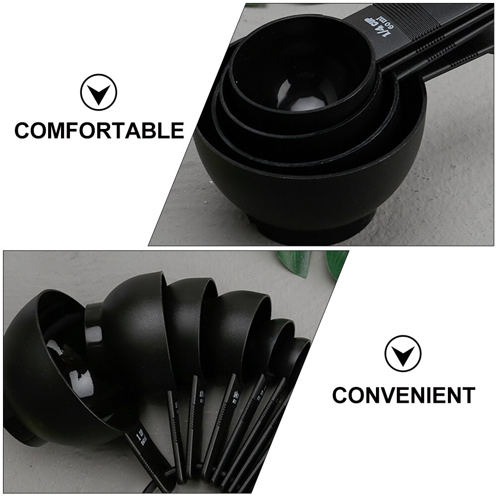 1 Set Baking Measuring Scoops Measuring Cups Practical Measuring Spoons with Scale
