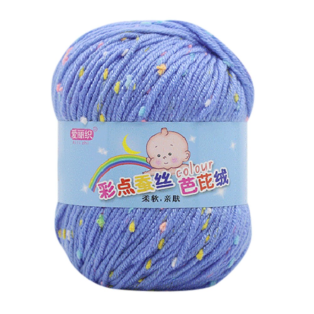 50g Hand Knitting Knicker Yarn Crochet Soft Scarf Hat Yarn Knitwear Wool Soft Warm Baby Yarn for Hand Knitting Supplies