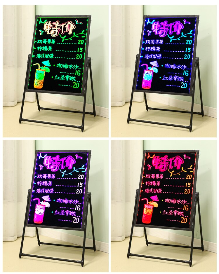 outdoor restaurant signs outdoor light pizarra led writing board display