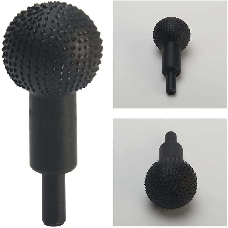 extrem Kugel Dreh Grat rotierend Schleifen Kopf Grat Hartmetall Grat Ball rotierend Grat Holz Carving Schleifen Kopf (40Mm)