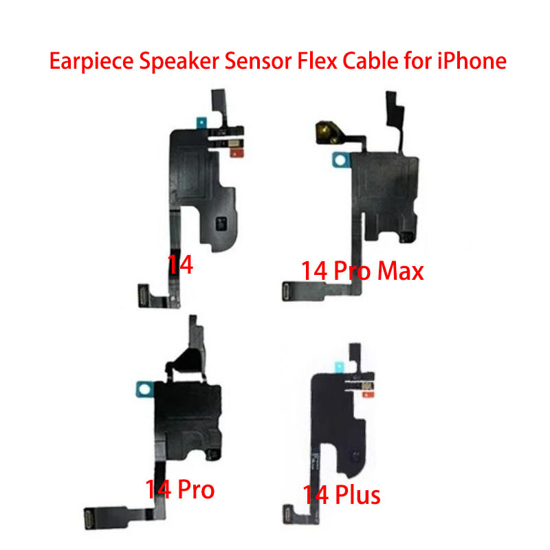 Original Hörer Ohr Lautsprecher Für iPhone 14 Pro Max Plus Sound Empfänger Kopfhörer Front Licht Sensor Flex Kabel