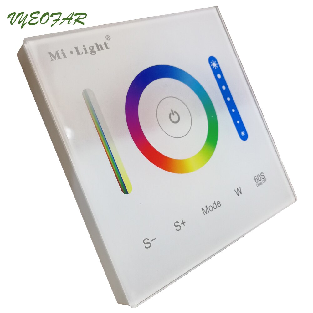 Mi light Smart Panel Led Controller RGB RGBW RGB+CCT LED Touch Switch Panel Led Dimmer for Led Strip P3