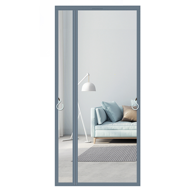 Seitlich öffnende Anti-Mücken-Vorhänge. Selbstklebende, magnetische Adsorption, magnetische, nicht stanzende, einfach zu installierende Türvorhänge: B95cm*H200cm