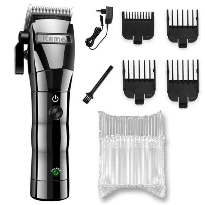 Men‘s cord&cordless hair clipper hair trimmer rechargeable trimer electric hair cutting machine haircut tool: with bubble bag