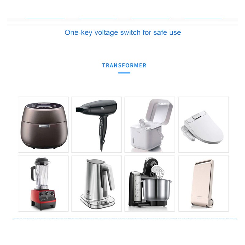 2000W Japan American rice cooker transformer 220v to 110v to 220v power converter