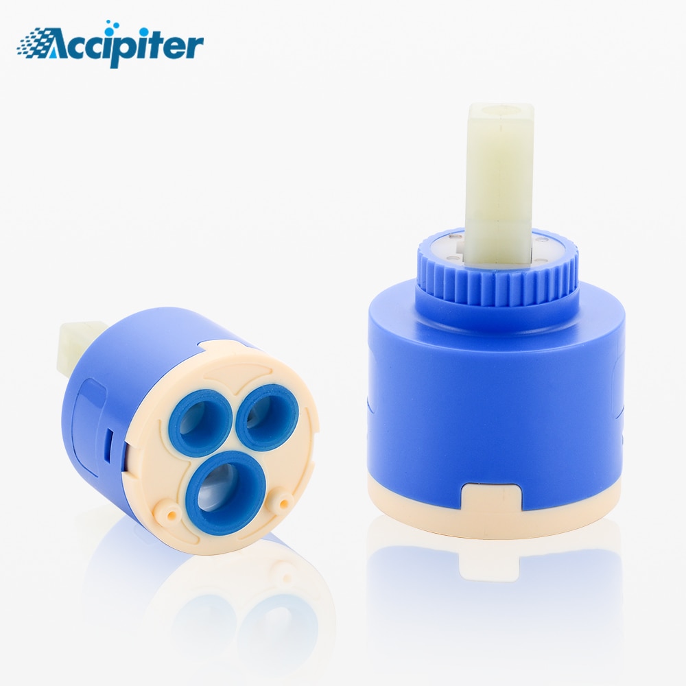 2PCS Faucet Accessories Watersaving Replacement Ceramic Spool Cartridge Kitchen Bathroom Faucet Replace Part