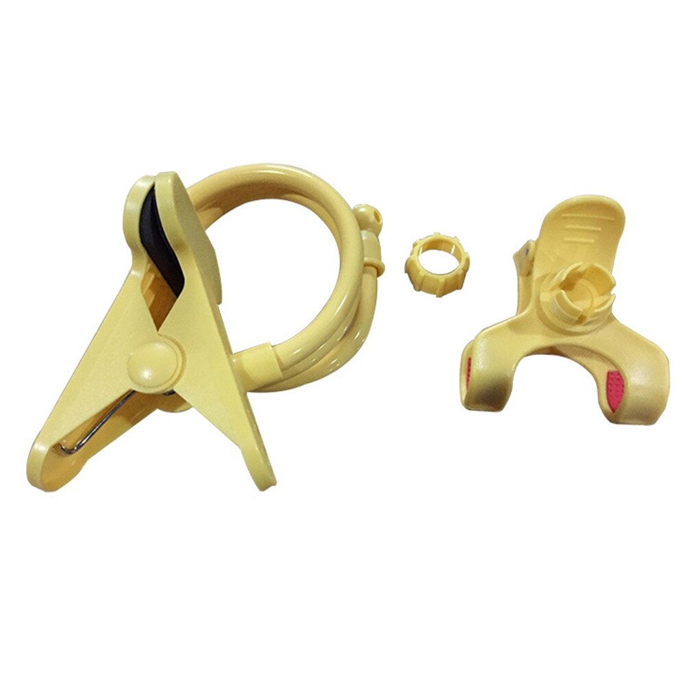 Supporto universale per telefono supporto flessibile per cellulare 360 Clip supporto pigro supporto da tavolo supporto da tavolo supporto da tavolo: Yellow 