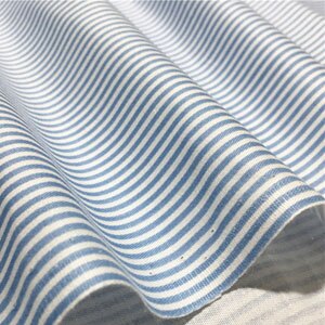 Pretty Blue Green Maple Leaf 100% Cotton Fabric 50x160cm Floral Fabric patchwork quilting bedding cushion baby cloth decor: blue stripe