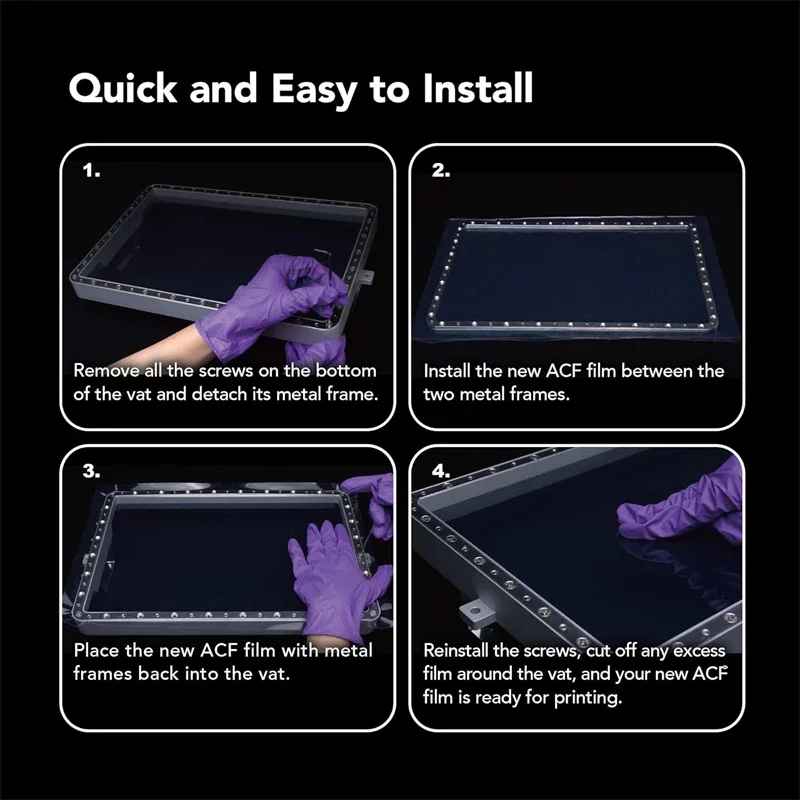 10.1 Inch NFEP Film 280x200x0.127mm PFA Film For ELEGOO Saturn 4 Ultra Saturn 3 Ultra Saturn 2 LCD 3D Printer Parts Accessories