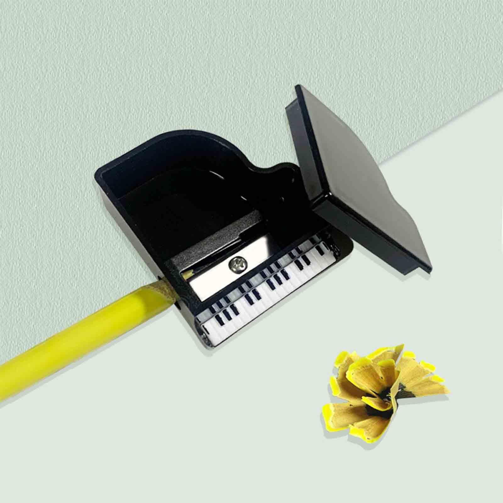 Klavier geformte Bleistift spitzer tragbare kreative für Skizze Bleistifte Briefpapier für zu Hause Klassen zimmer Ingenieure Künstler freundlicher