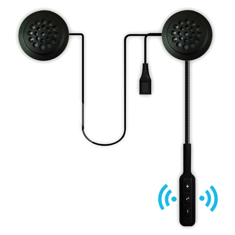 Motorhelm oortelefoon draadloos bluetooth moto headset hoofdtelefoon luidspreker handsfree muziek voor  mp3 mp4 smartphones