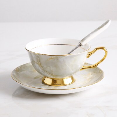 Vintage porslin tekopp tefat set kaffekopp engelsk svart tekopp beskriv gyllene keramik keramik afternoon tea box  e5: 03