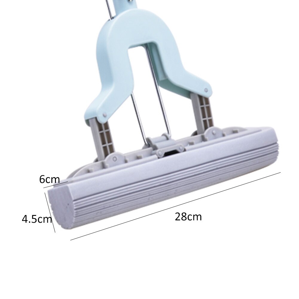 Lijm Katoen Mop Spons Mop Twist De Water Mop Microvezel Nozzle Platte Gedraaid Spray Self-Knijpen Zonder Hand Wassen