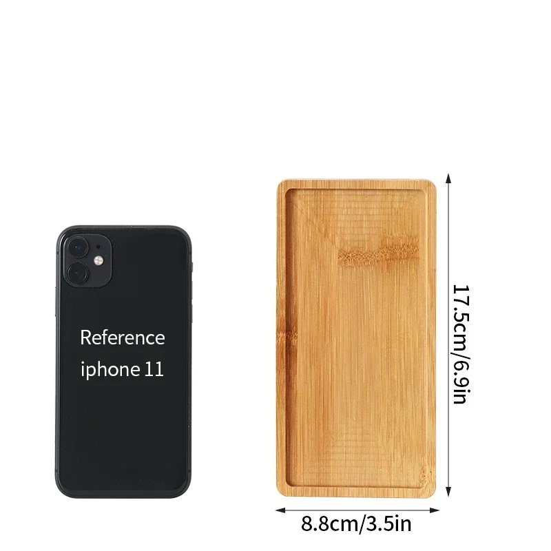 Nordic Decoratief Dienblad Houten Dienblad Retro Ronde Serveerschaal Fruit Dessert Opbergbakken Koffiekopje Mat Pad Home Decor Mohamedajuan: Chocolade