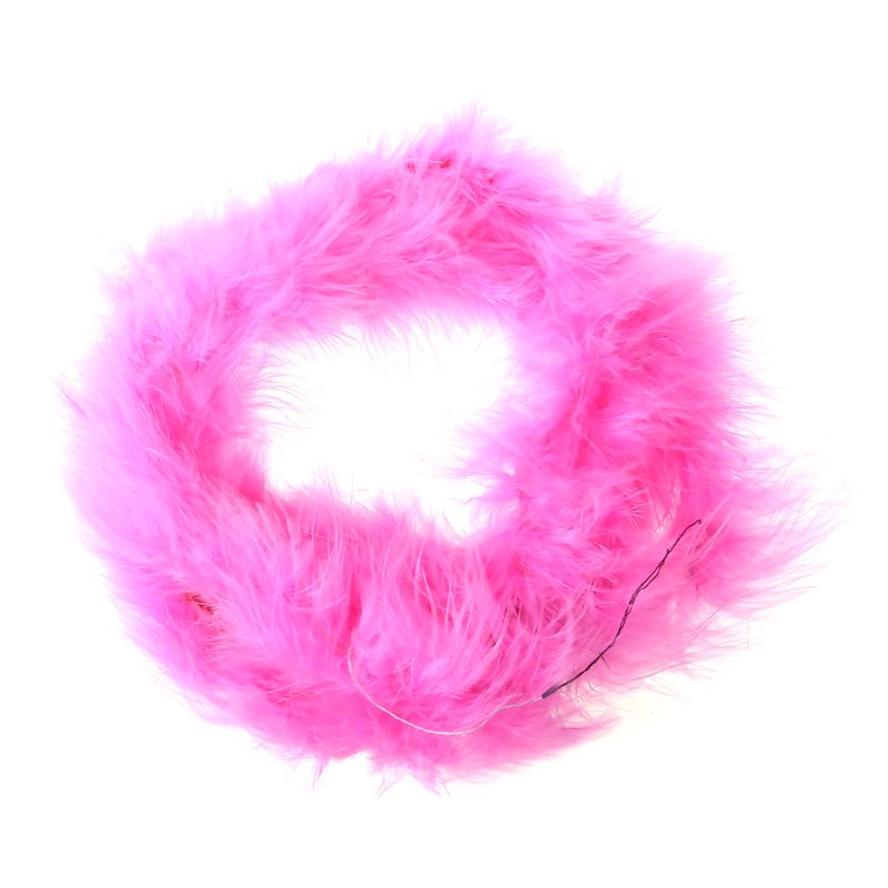 1 PC couleurs différentes 2 mètres Marabou plume Boa pour Burlesque Boas déguisement fête: Rose