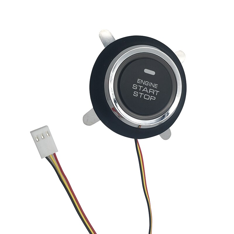 Alarma de coche de 12V, botón de arranque del motor, bloqueo RFID, arranque de encendido, entrada sin llave, parada, sistema antirrobo, NQ-ST9001