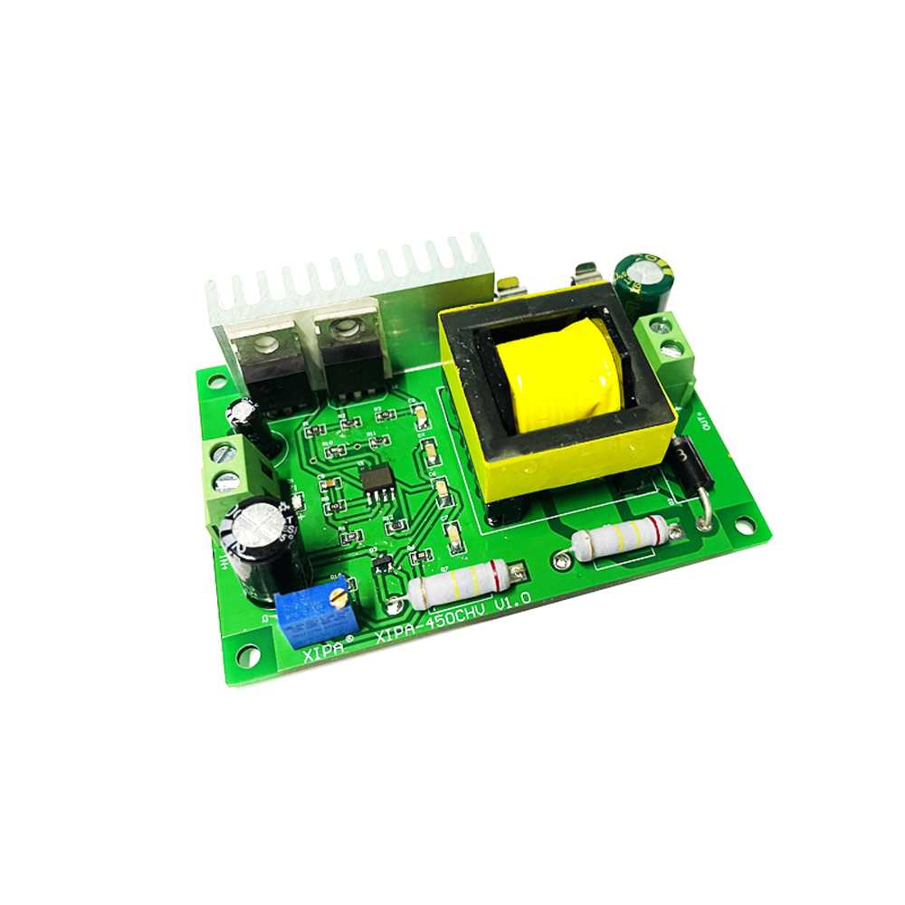 40W DC-DC Boost Converter 12V 24V to 200V - 450V 250V 300V 400V adjustable High voltage regulator Power supply PSU Module