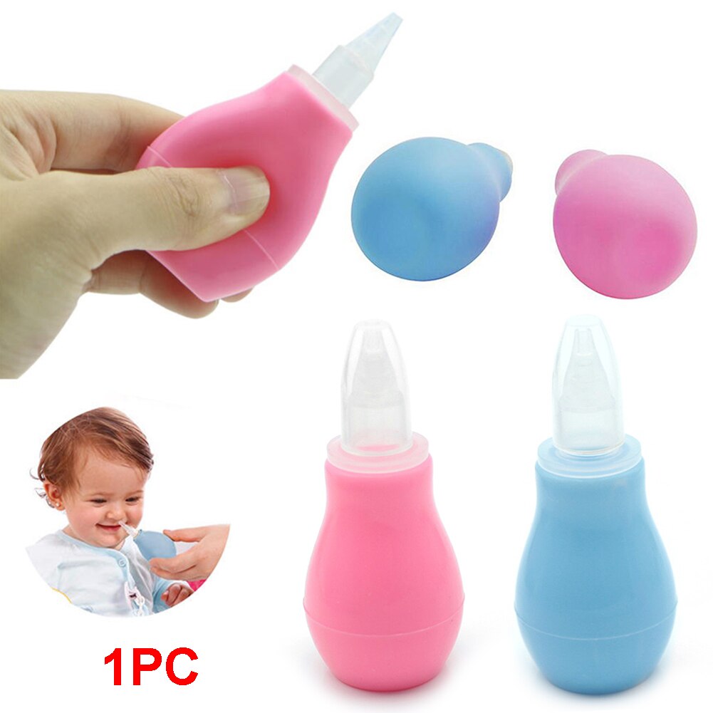 Creatieve Pasgeboren Baby Zachte Siliconen Neus Aspirator Peuter Babysnuiter Baby Snot Vacuüm Sucker Soft Tip Cleaner Care