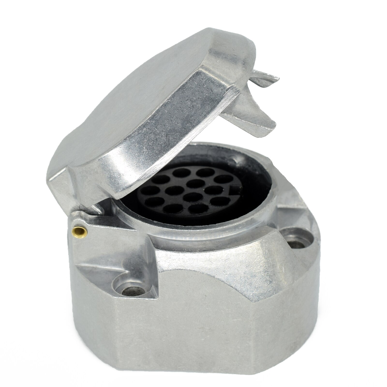 12V 13 Pin 13-Core Aluminum Durable Euro standard Trailer Socket Boat Trailer Spare Parts Electrical connector Car Accessories