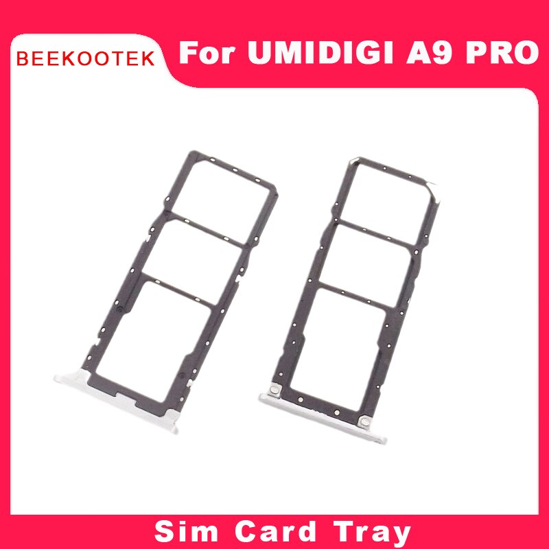 Originele Umidigi A9 Pro Kaart Lade Sim Card Tray Sim Card Slot Houder Repalcement Voor Umidigi A9 pro Smartphone