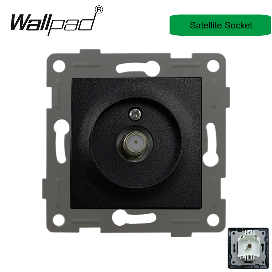 1 2 3 Gang Kortstondige Reset Schakelaar Met Led Diy Grey Silver Metal Brushed Frame 16A Eu Frans Sockets Usb tv Data Cat6 Outlet