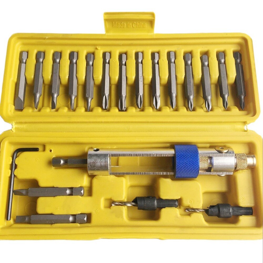 20 Bits Set Drill Driver Swivel Head Quick-Change ... – Vicedeal