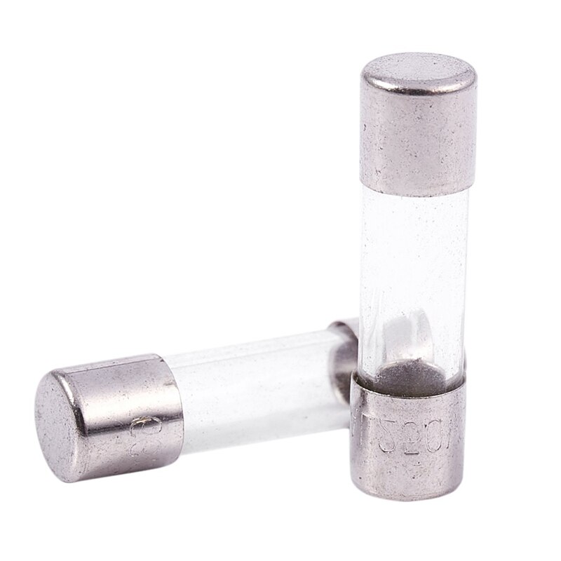 10 pieces shot fast fuse glass tube type 5x20mm 250v 63ma