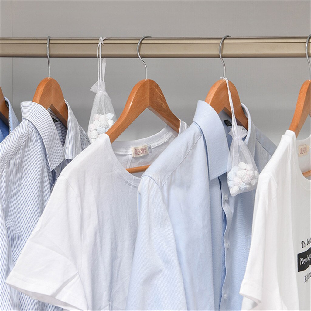 Moisture Absorbing Drying Packets Dehumidifier Bag Diatomaceous Earth Moisture Absorber Packets Humidity Packs, Safe For Bedroom