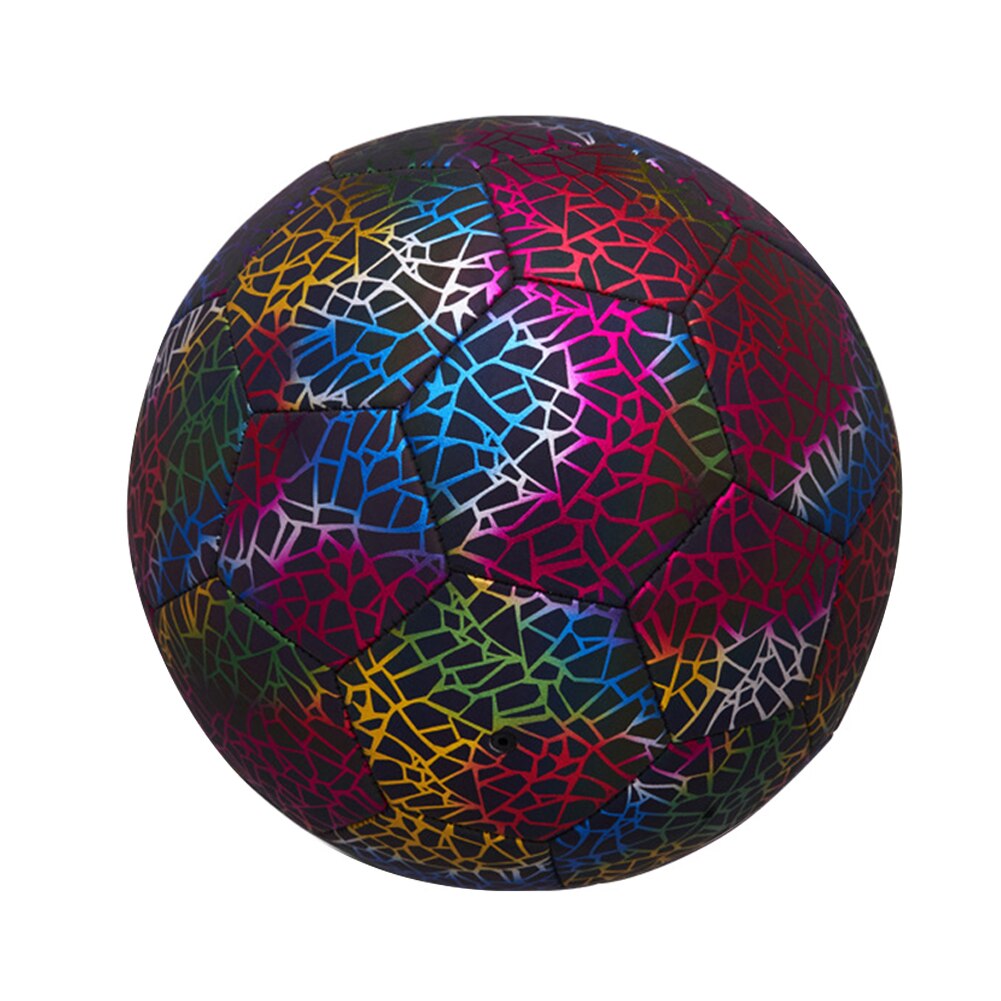 Ballon De Football Réfléchissant, Lumineux, Brille Dans La Nuit, Pour Adultes Et Enfants, Compétition D&#39;entraînement, Accessoire d&#39;Entraînement Pour Étudiants: 5 ball B