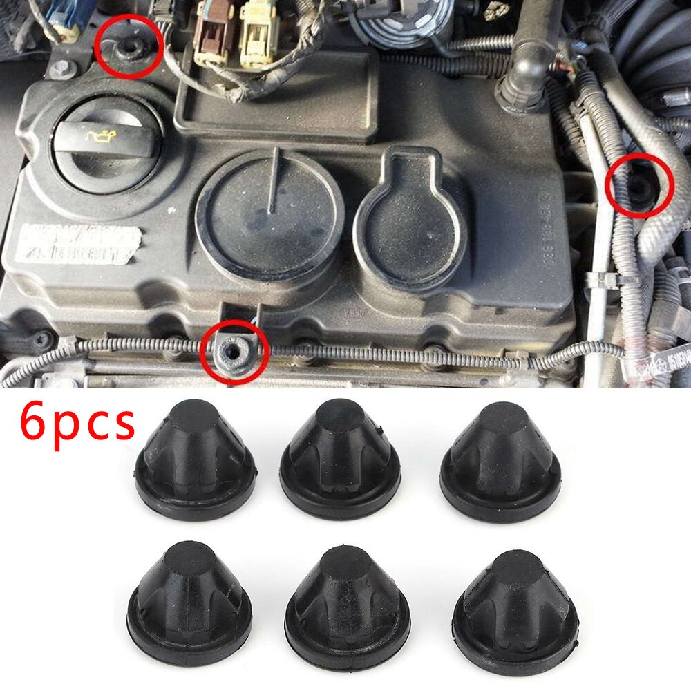 Funda para lavadora 03G103184C, 03G, 103, 184 C, Para Bora, Golf, 6 uds., junta de tapa del motor