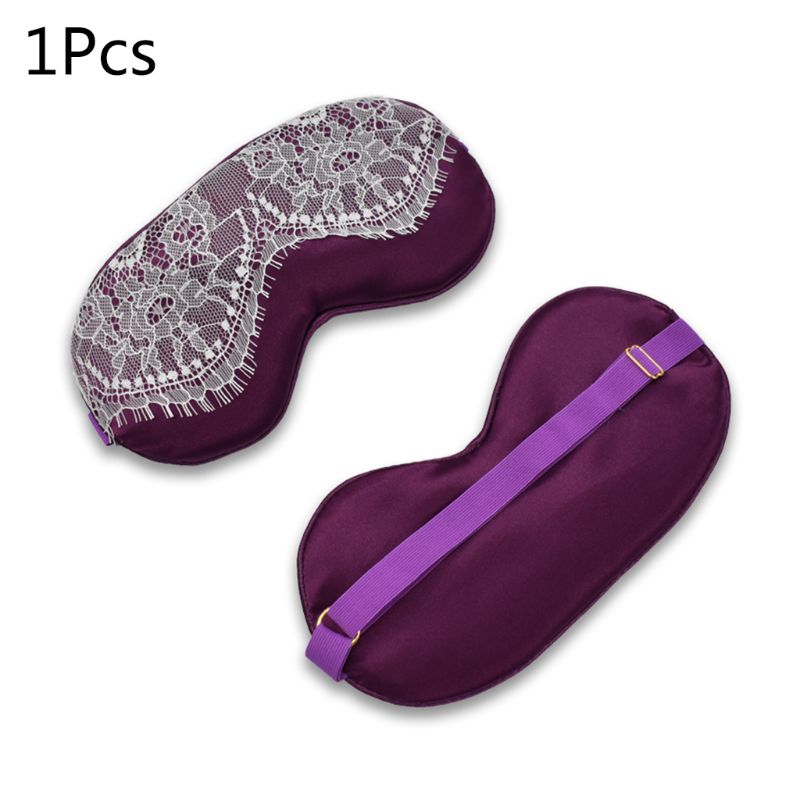 Sleep Eye Mask Padded Shade Cover Travel Sleeping Relax Aid Blindfold E65F