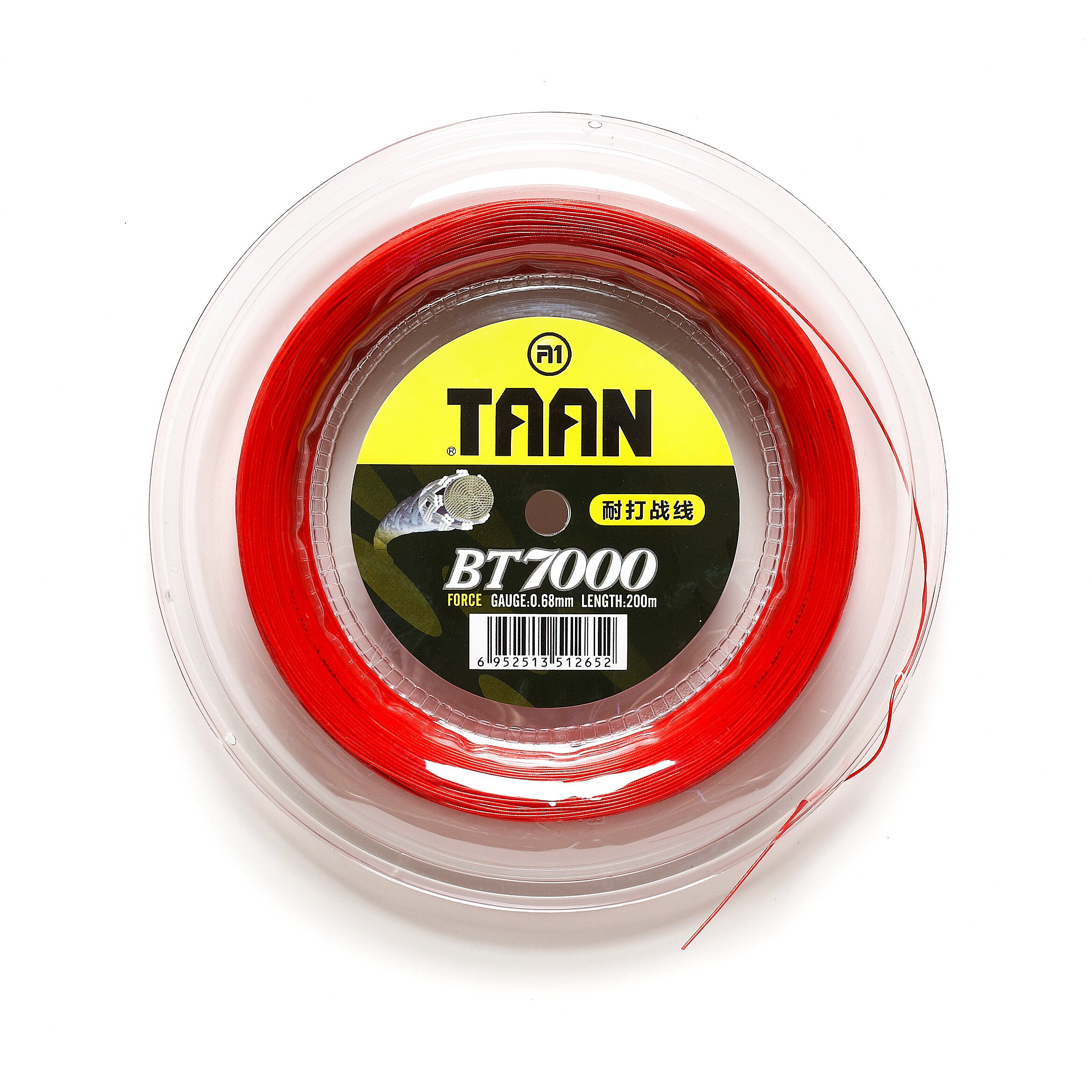 Cuerdas de bádminton TAAN BT7000, 0,68mm, duraderas, alta flexibilidad, buen Control, 200m