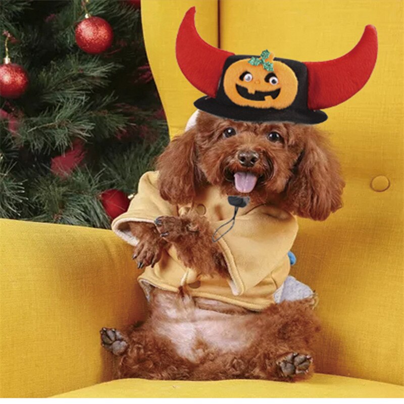 Huisdieren Hoeden Mode Creatieve Hoed Voor Honden Katten Halloween Kerst Huisdieren 'Caps Grappige Patroon Xmas Party Huisdieren hoofddeksels