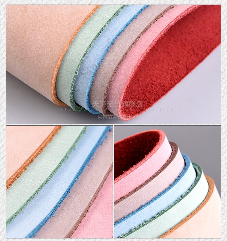 Fog wax huid wax hoofd lederen koeienhuid lederen handgemaakte diy lederen 1mm dikte