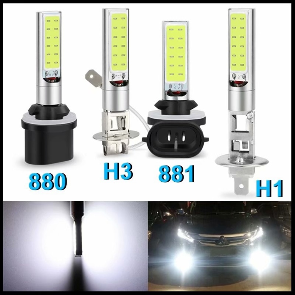 DC12V 4.8 W H3 4014 24SMD LED Lamp Auto Mistlamp Super Heldere Auto Koplampen
