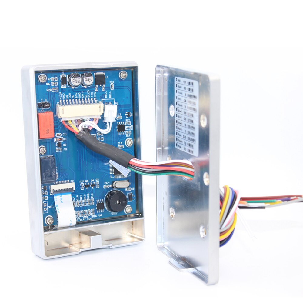 RFID Standalone Touch Metal Access Control 125KHz ID Waterproof Cover For Door Access Control System 8000 user