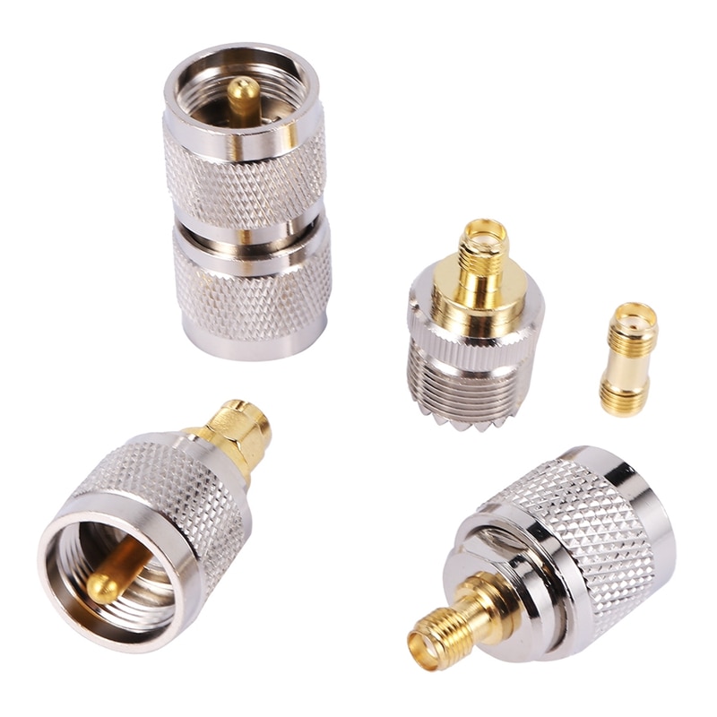 Sma-stecker auf  so239 rf koaxialkabel (7.8 zoll) mit 5 adaptersets, sma-auf-uhf-kabel, sma-auf-  so239/pl259 -adapterset