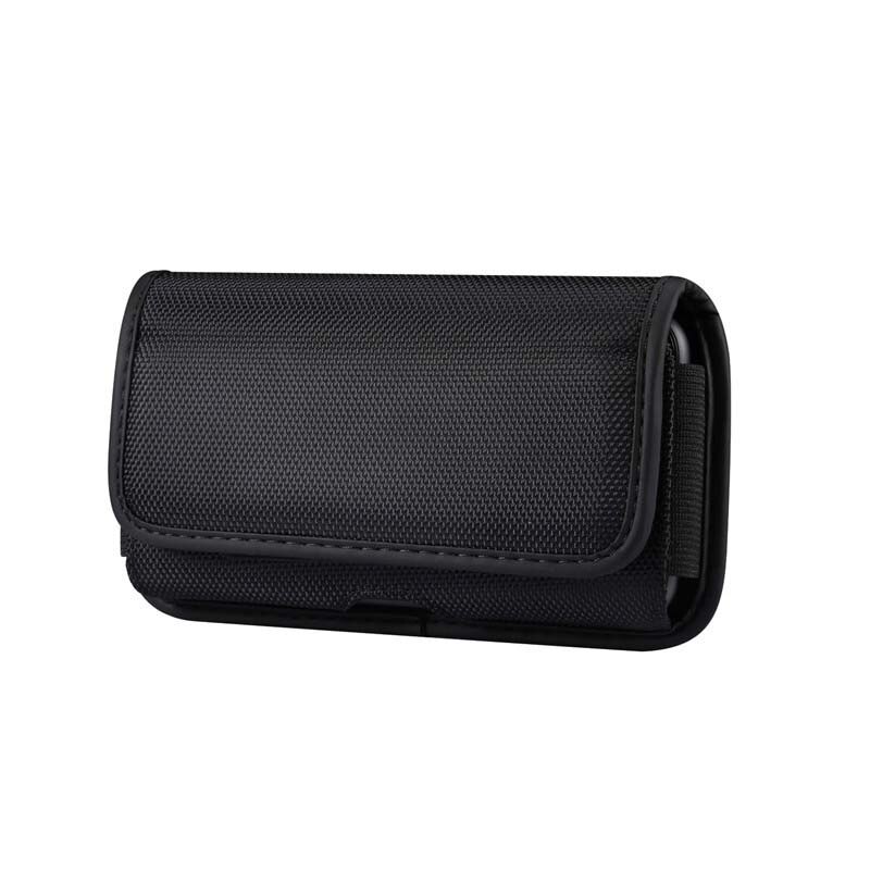 4.7 Inch-7.2 Inch Universele Telefoon Geval Taille Case Holster Tas Duurzaam Oxford Hold Card Pouch Belt Clip Holster cover KS0840