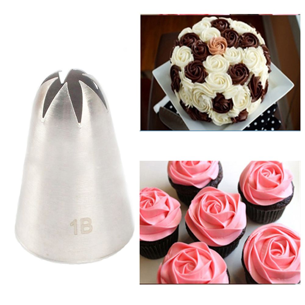 LIMITOOLS Stainless Steel Flower Tips Cake Nozzle Cupcake Sugar Crafting Icing Piping Nozzles Pastry Tool Kitchen accessori: 2