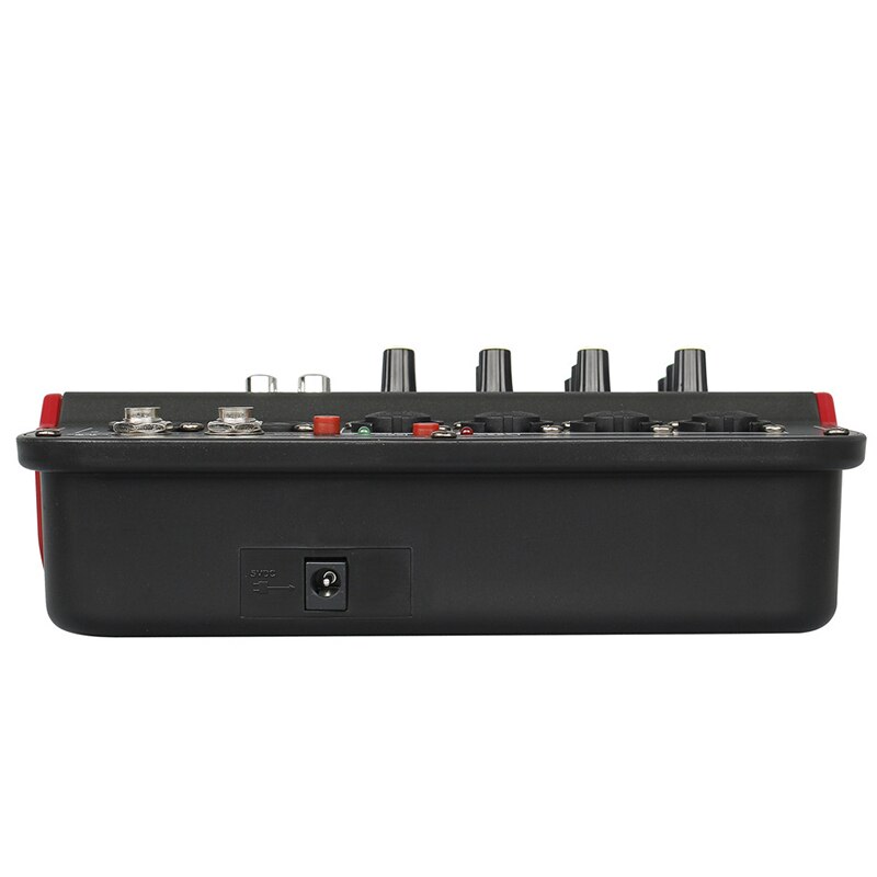 -TM4 Digitale 4-Kanaals Audio Mixer Mixing Console Ingebouwde Phantom Power Met Audio Systeem Voor Studio Opname (Eu Plug)
