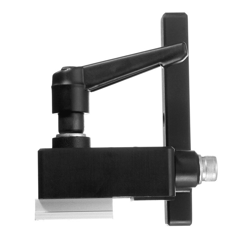 Mijter Track Stop Voor T-Slot T-Spoor Houtbewerking Tool Duurzaam Houtbewerking Gereedschap Kit Limiet Accessoires Onderdelen set Zwart