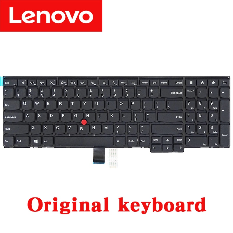Lenovo ThinkPad Notebook Keyboard - US Standard - Replacement for E540, T540P, W541, L570, P50S