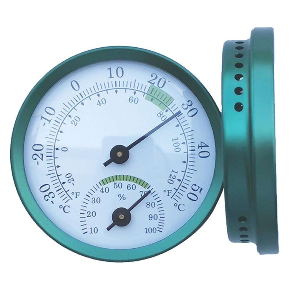1pc Wall Mounted Temperature Humidity Meter Thermometer & Hygrometer For Sauna Room Household