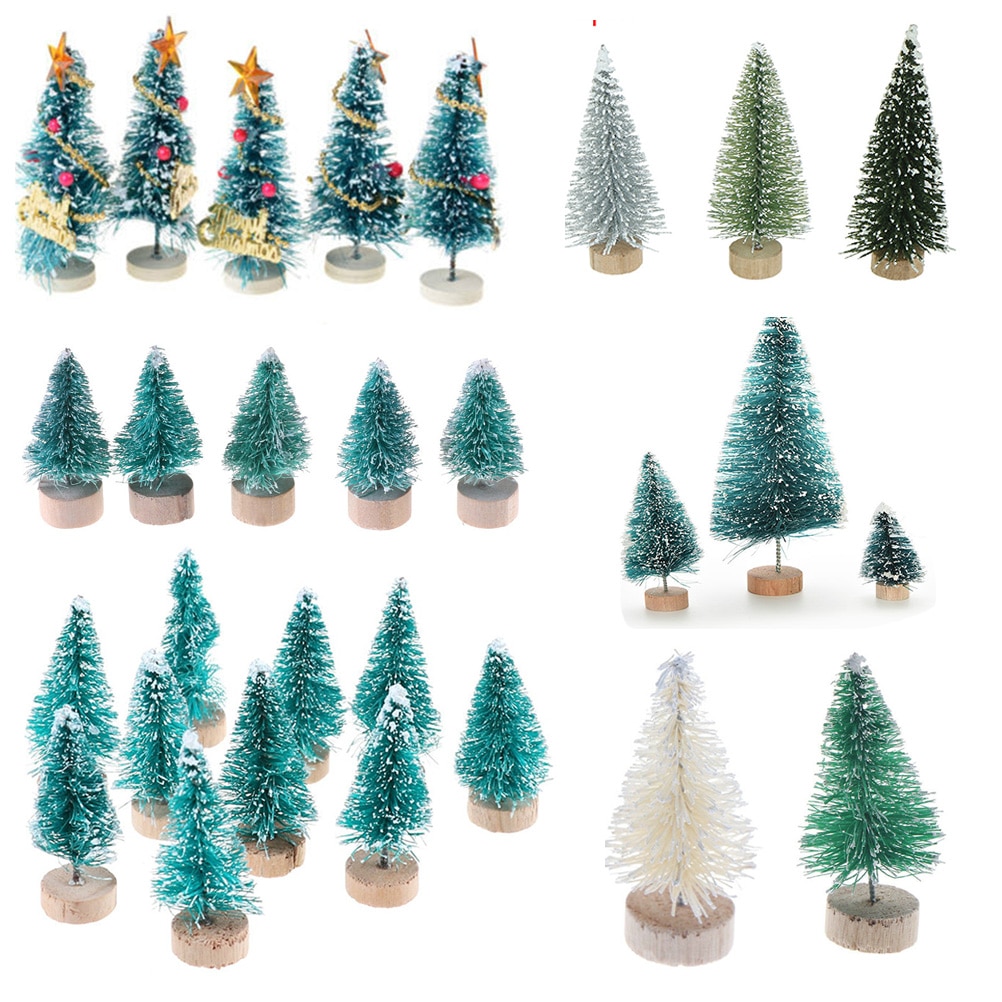 DIY Mini Kerstboom Kleine Pijnboom Geplaatst In De Desktop Home Decor Christmas Party Decoratie Kinderen Voor thuis Xmas